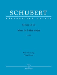 Mass in E-flat Major, D 950 SATB Vocal Score cover